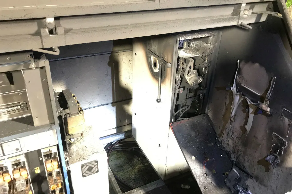 Gachnang TG - Stromausfall wegen Brand in Trafostation - Blitzeinschlag wohl Auslöser