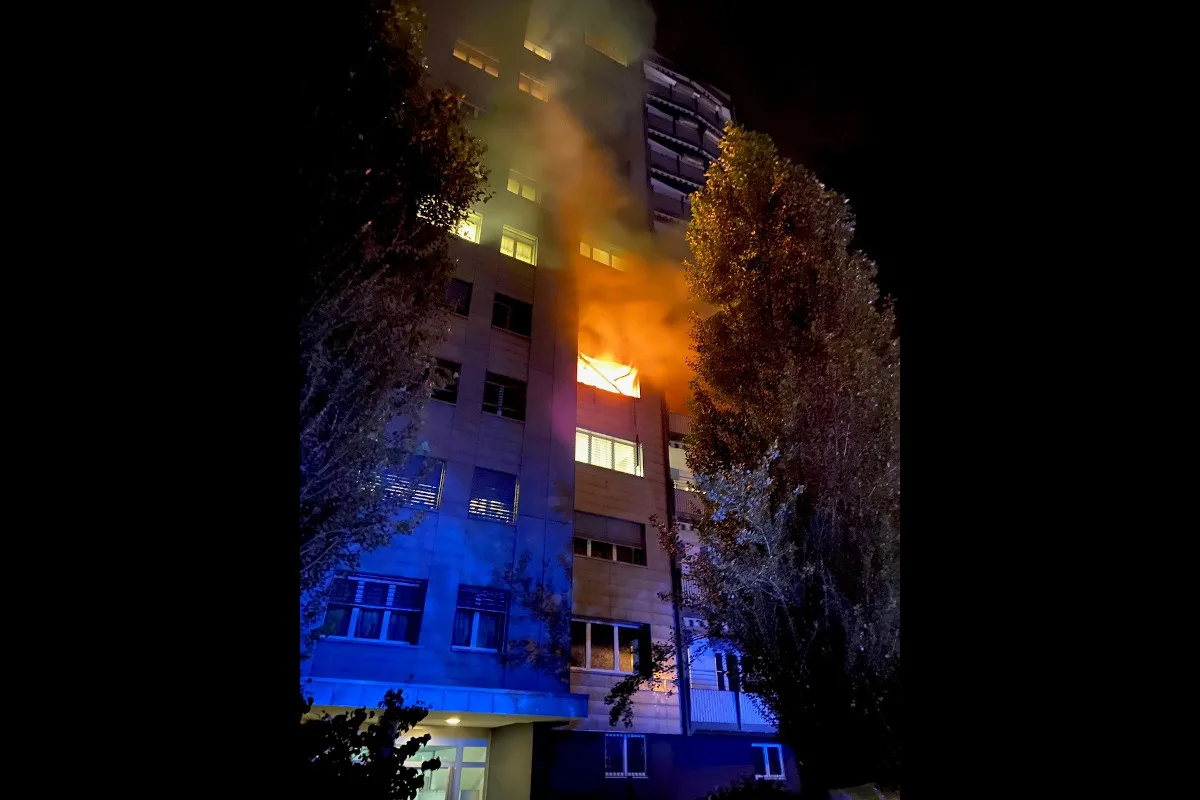 Zofingen AG – Brand in Mehrfamilienhaus