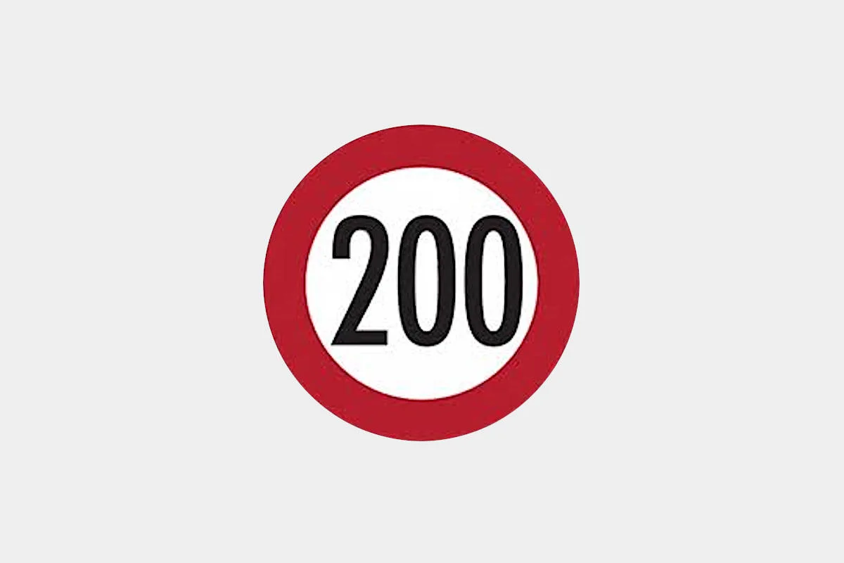 A1 Niederwil SG - Mit fast 200 km/h auf der Autobahn