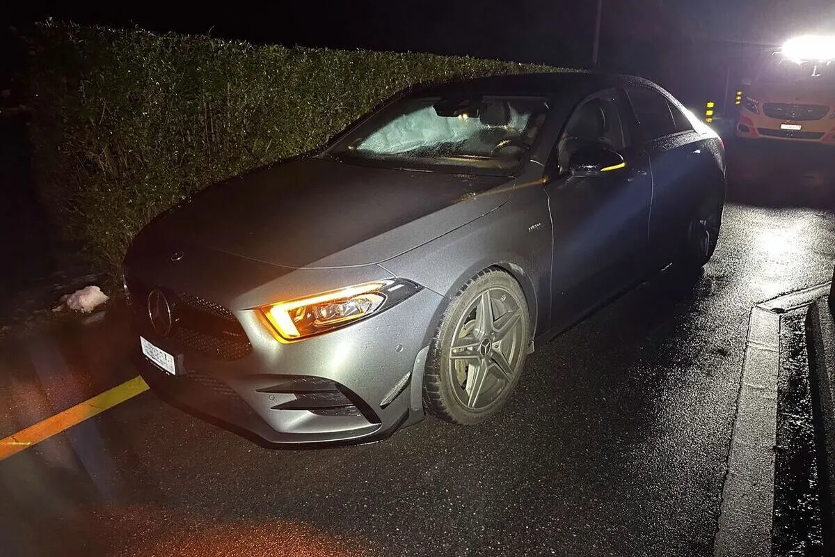 Herisau AR – Atemalkoholtest nach Unfall positiv
