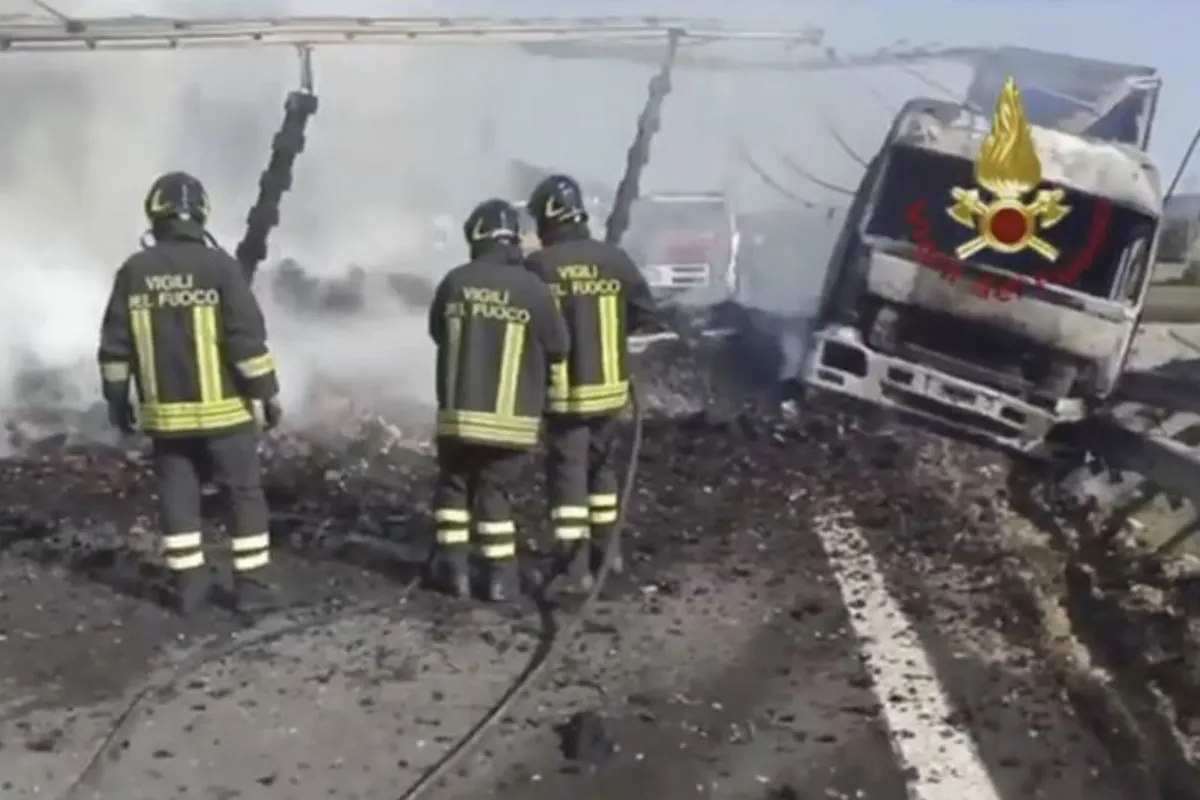 Erneut schlimmer Unfall auf Italiens Autobahn
