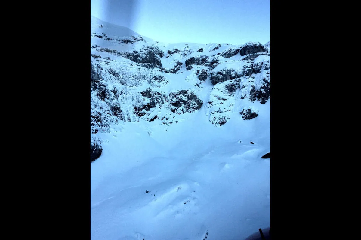 Grabs SG - Tödlicher Absturz bei Winterwanderung