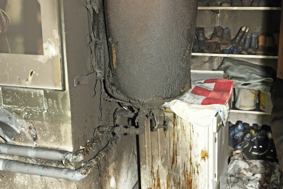 Ramsen SH - Waschküchenbrand mitten in der Nacht