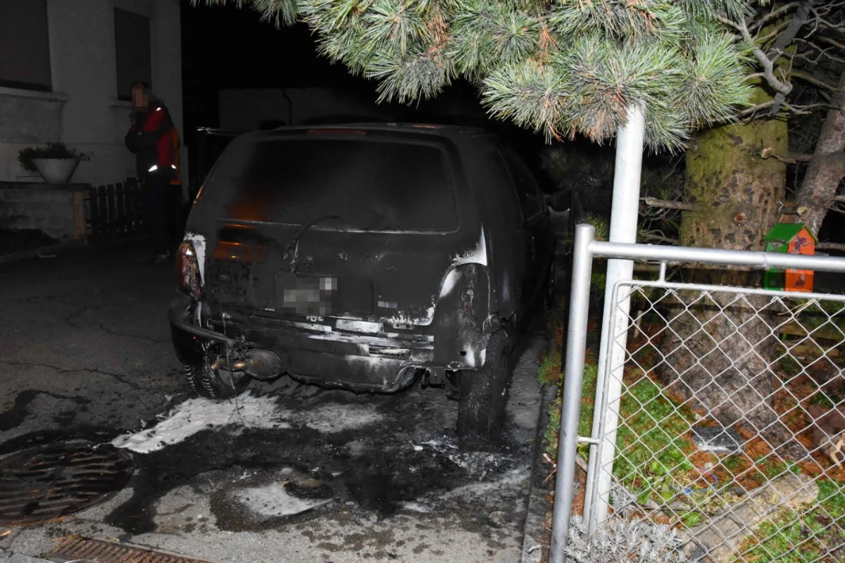 Goldach SG - Briefkästen und Auto in Brand geraten - Brandstiftung vermutet