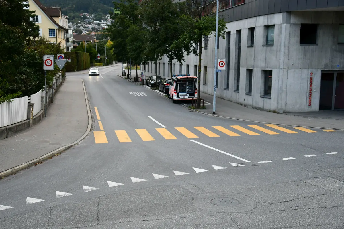 Chur GR -  20-jährige Fussgängerin bei Unfall verletzt