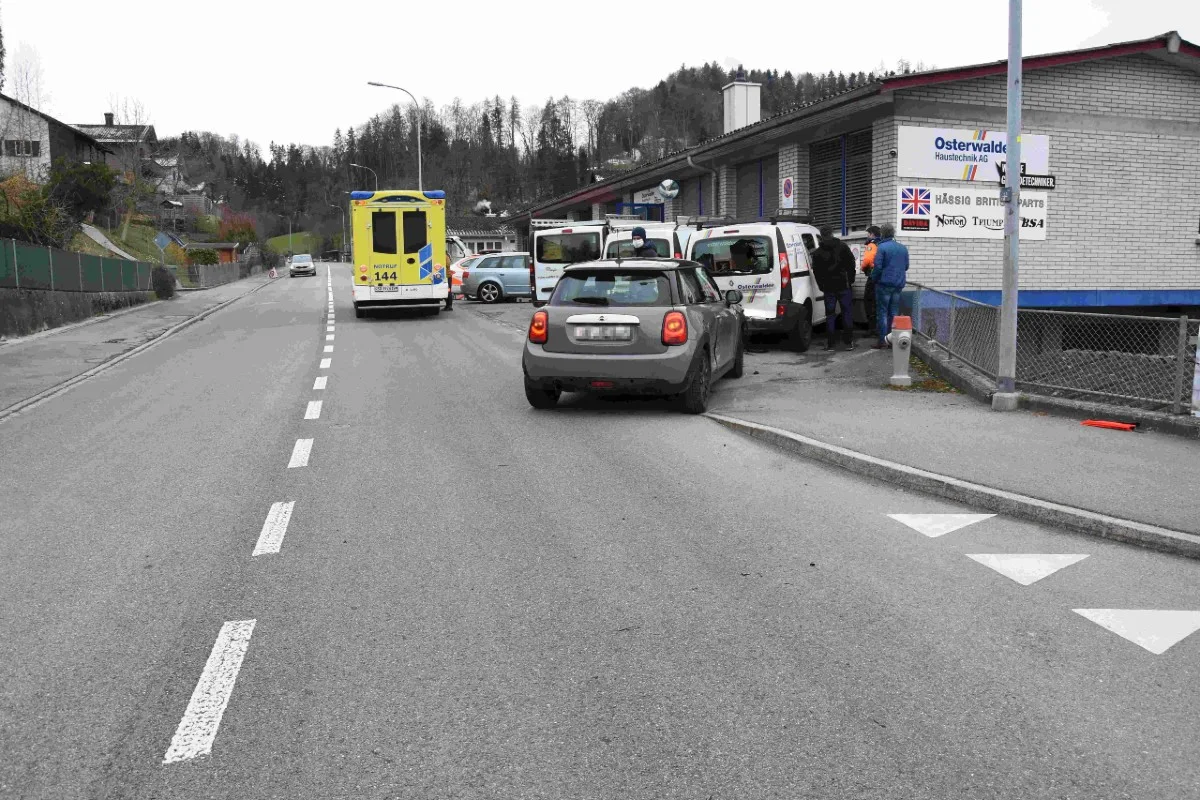 Flawil SG - Verletzte nach Verkehrsunfall