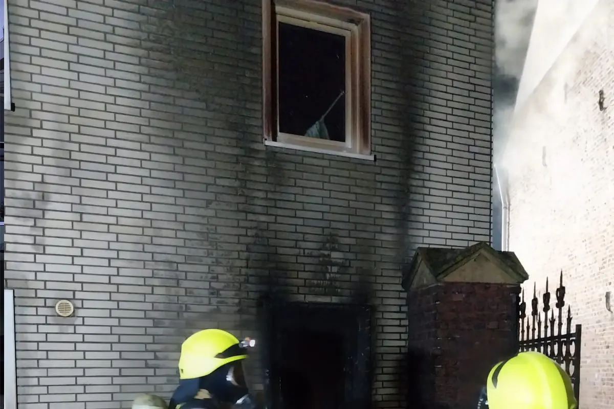 Gangelt NW – Frau bei Brand in Wohnhaus gerettet