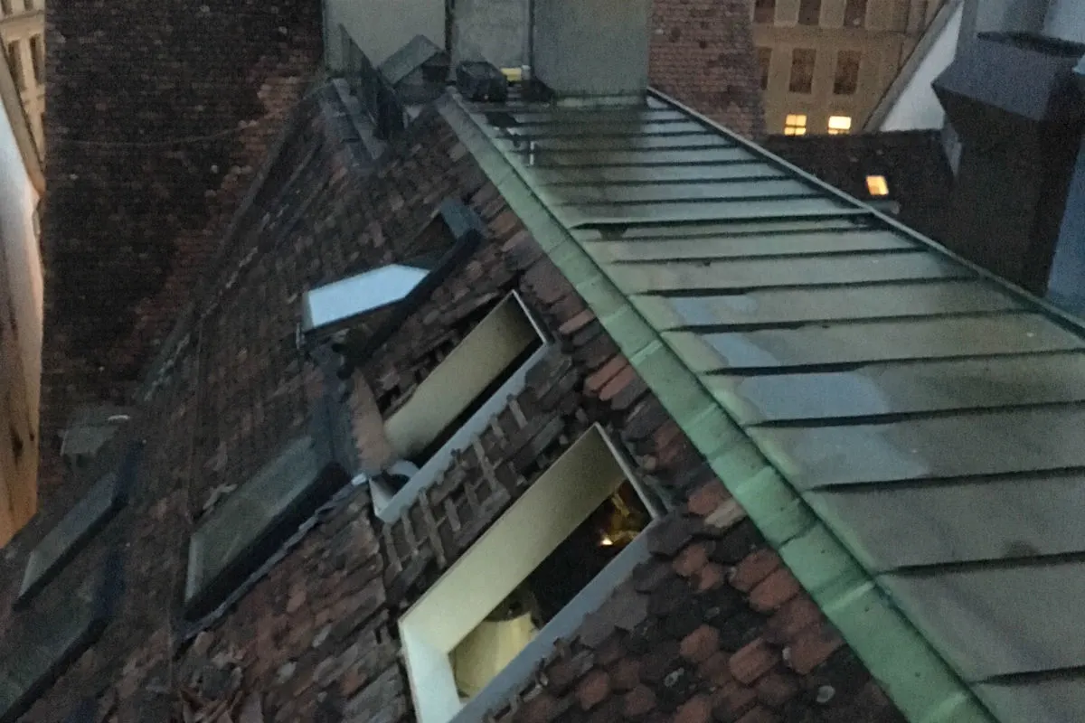 Bern BE - Brand im Dachstock