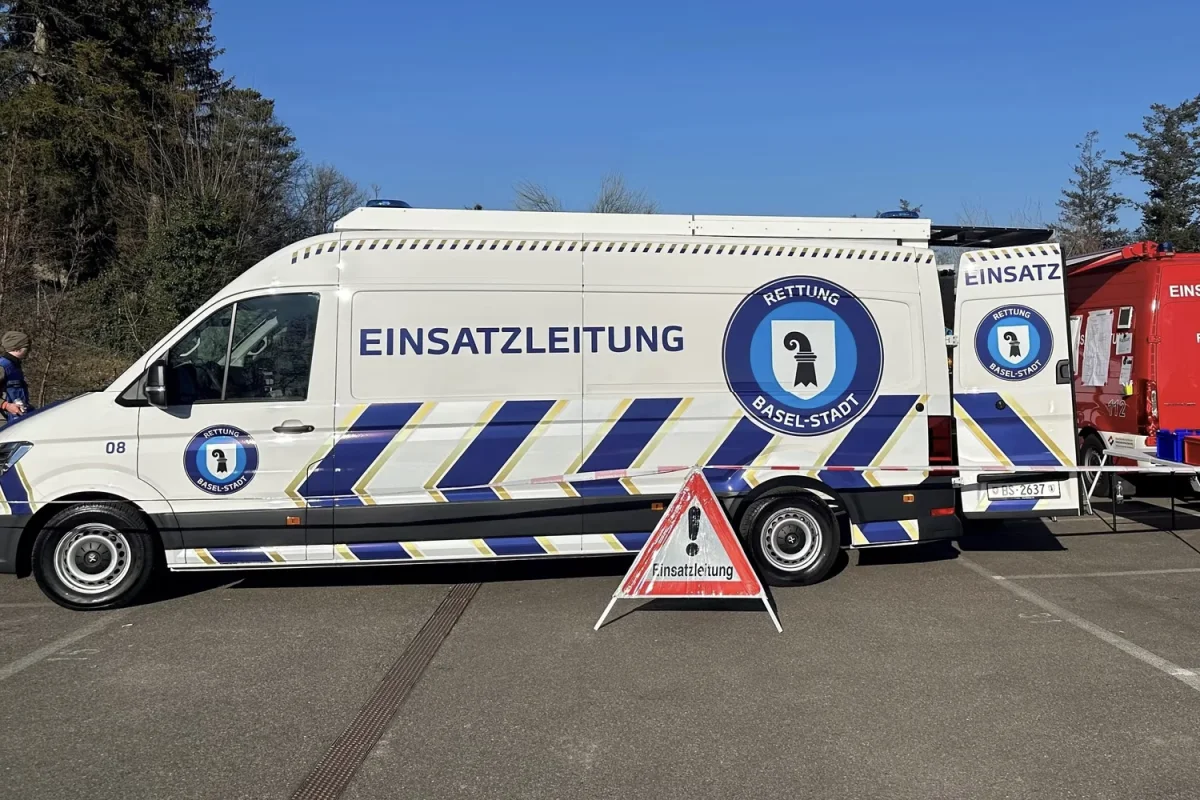 Öl-Alarm in Riehen BS - Sperrung und Grosseinsatz der Behörden