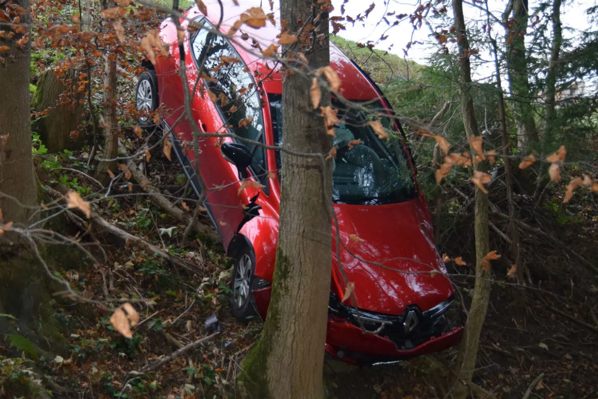 Heiden AR - Kollision zwischen zwei Autos