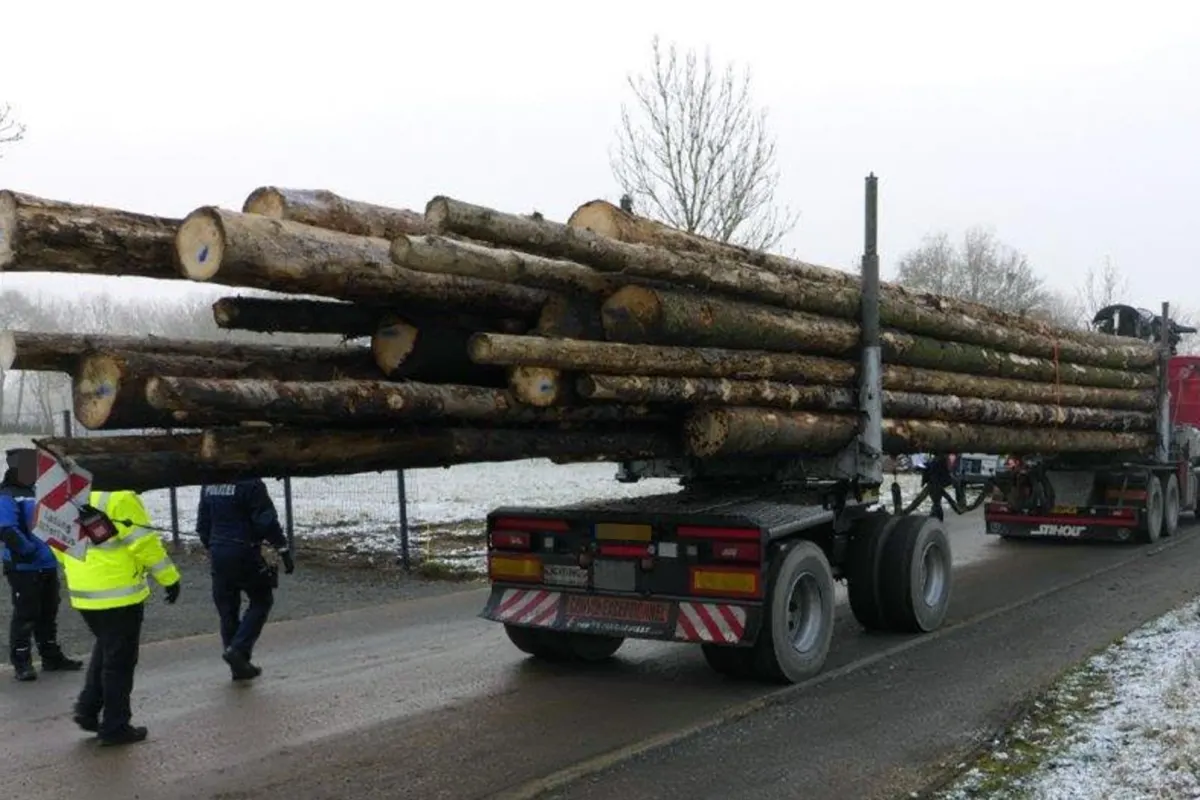 Kreis Euskirchen – Langholztransporter um 46 Prozent überladen