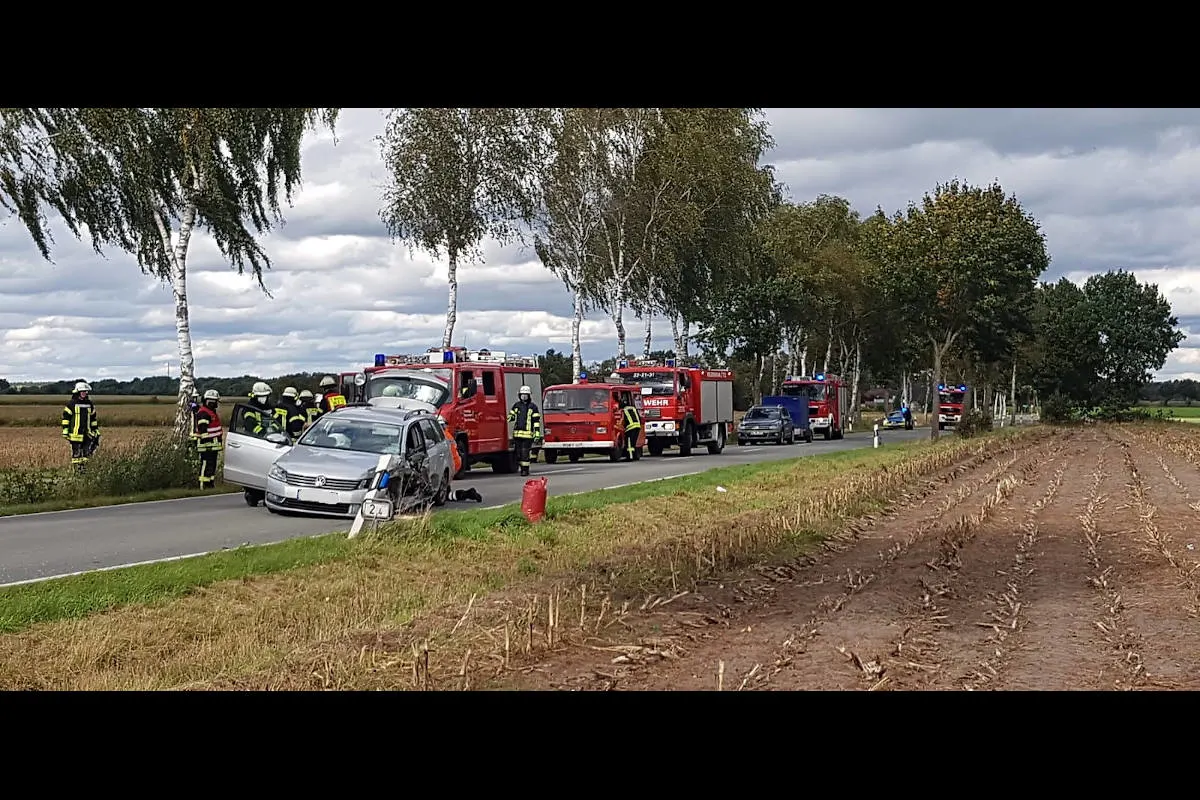 Vierden – Schwerer Verkehrsunfall am Sonntagmittag