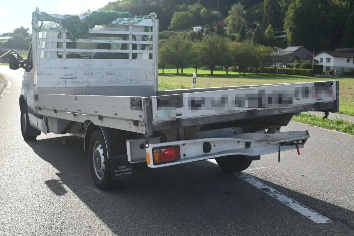 Züberwangen SG - Zu spät reagiert und verunfallt