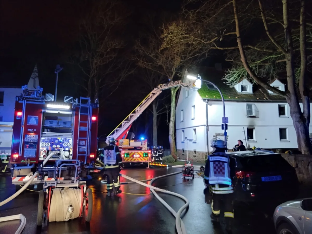 Dortmund-Marten – Schwer verletzte Person nach Wohnungsbrand