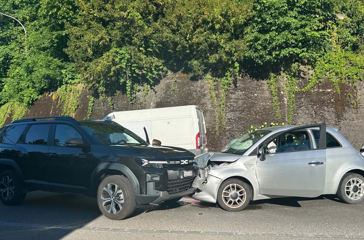 Unfall in Bischofszell TG – Auto gerät auf Gegenfahrbahn
