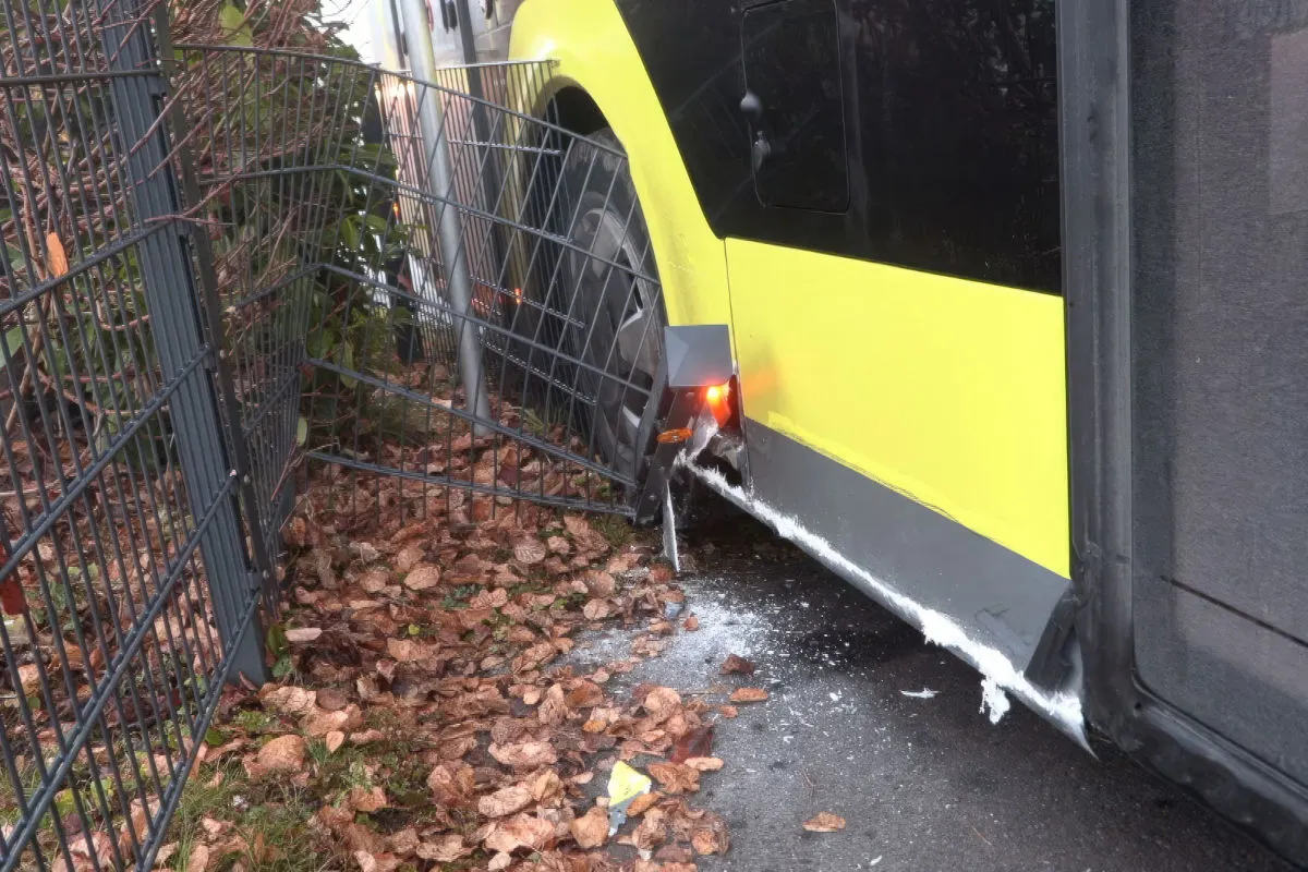 Unfall in Wolfurt – Linienbus blockiert Kreuzung