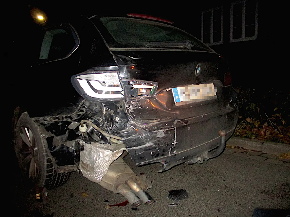 Eimbeckhausen - Auffahrunfall unter Drogen 