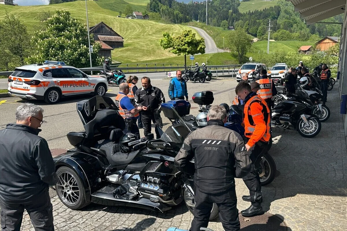 Gais/Urnäsch AR – Anzeigen und Bussen nach Verkehrskontrolle 