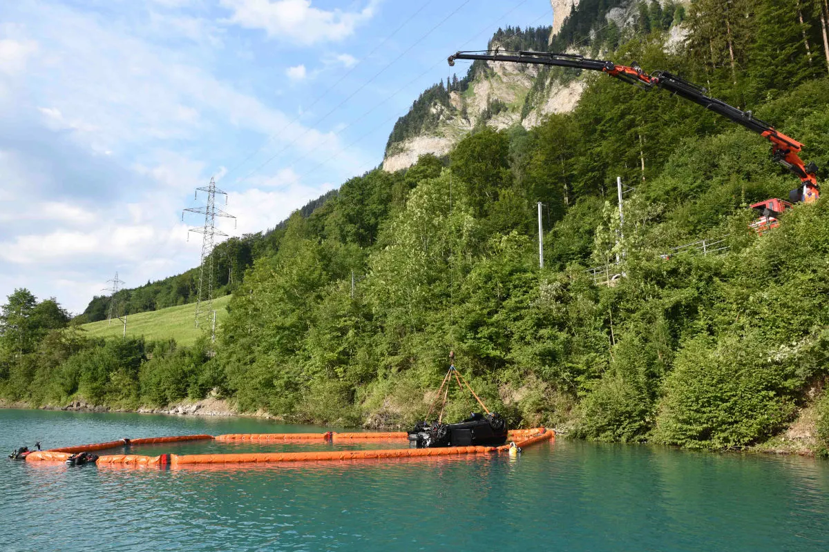 Lungern OW - Selbstunfall endet tödlich im See