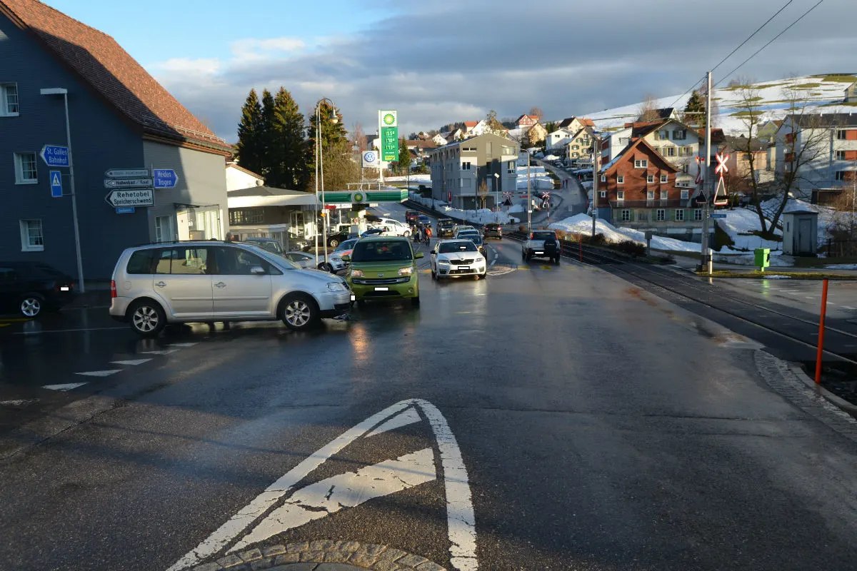 Speicher AR - Verkehrsunfall zwischen zwei Personenwagen