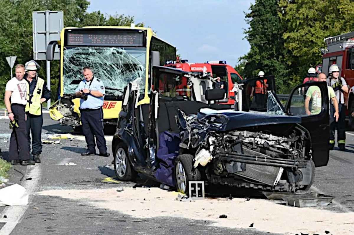 Schwerer Verkehrsunfall auf der Dorstener Straße am Donnerstagmorgen