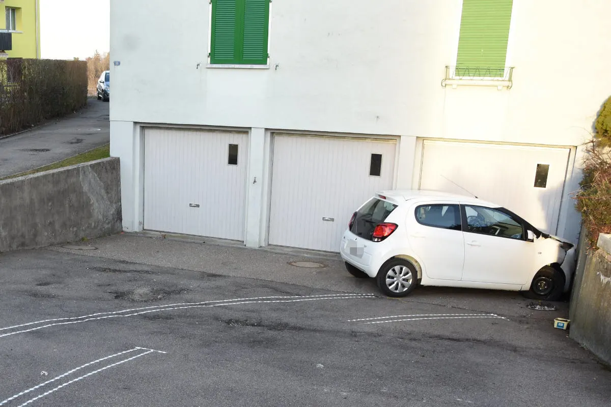 Oberuzwil SG - Kind angefahren