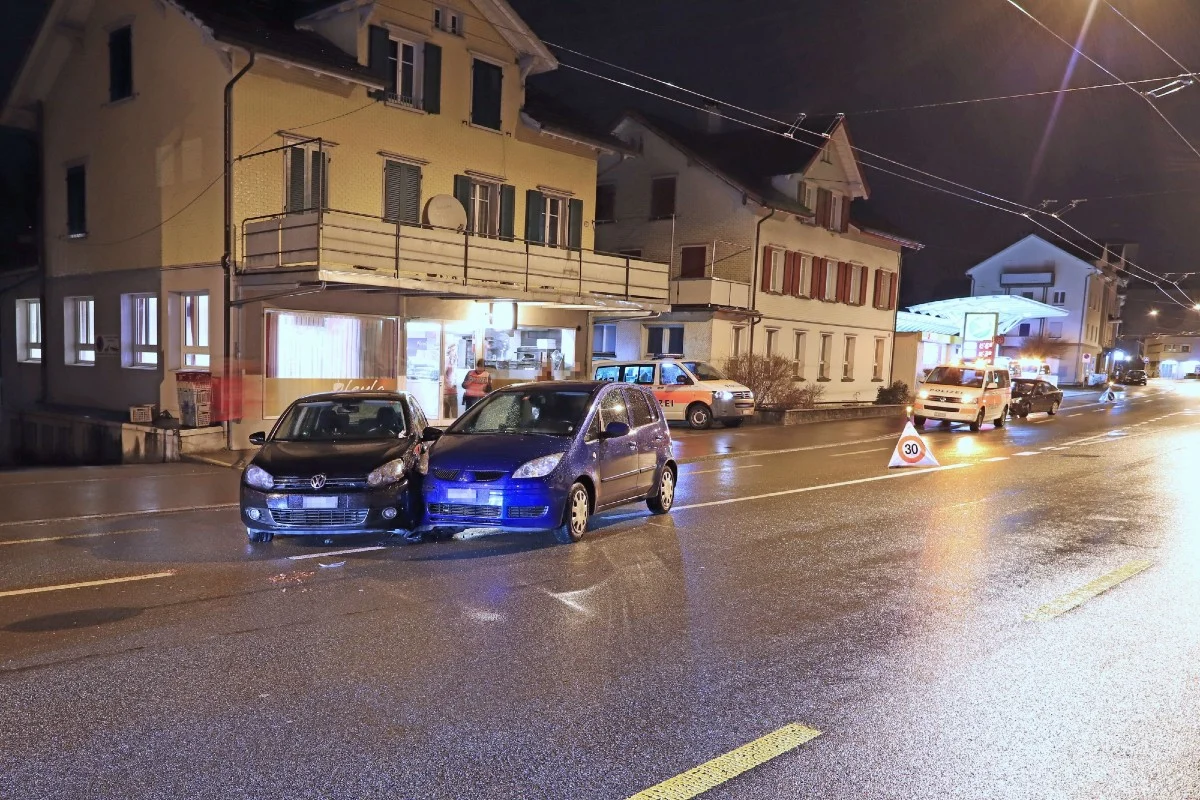 St.Gallen -  Unfall mit zwei unterschiedlichen Aussagen