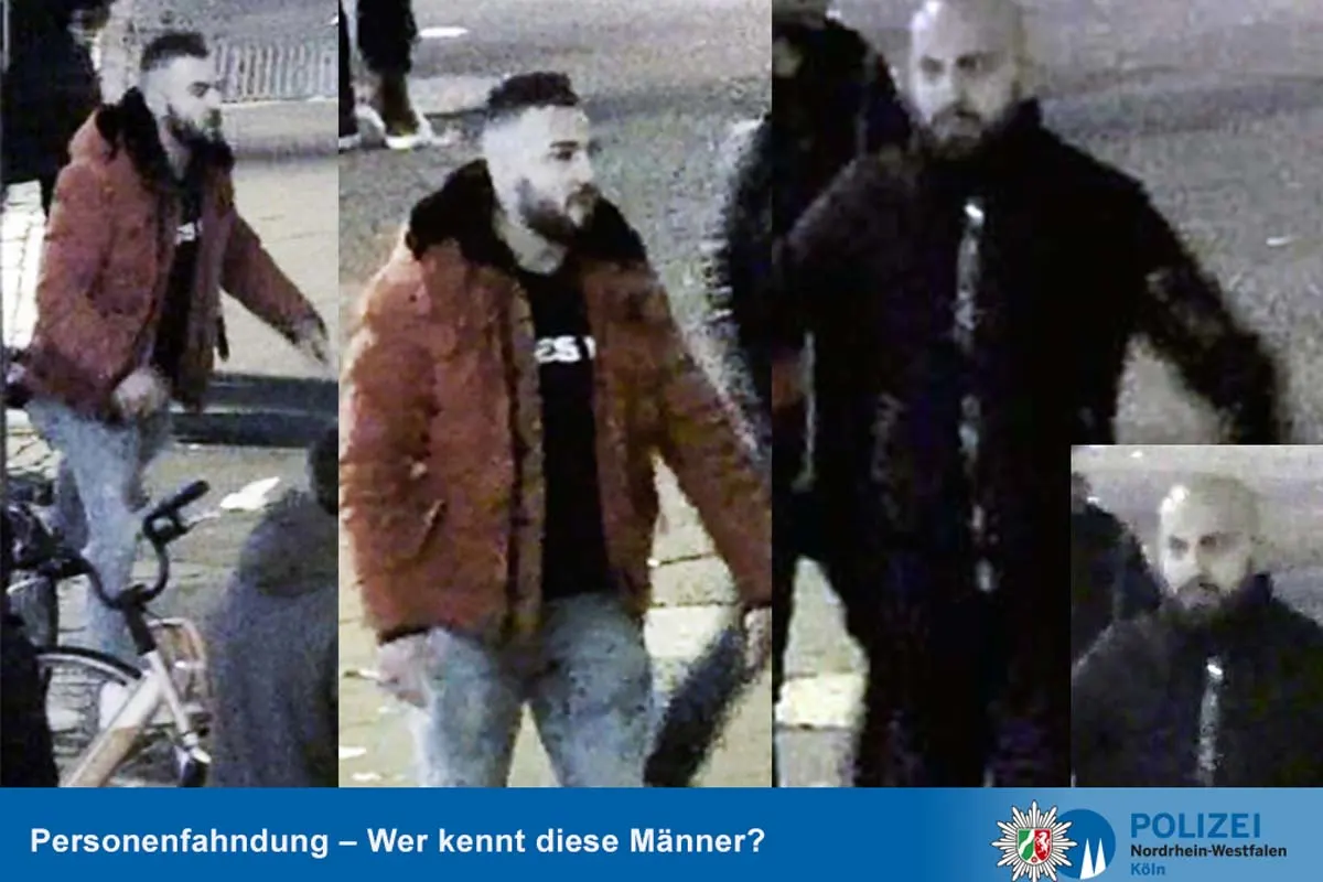 Köln - Personenfahndung - Wer kennt diese Männer?