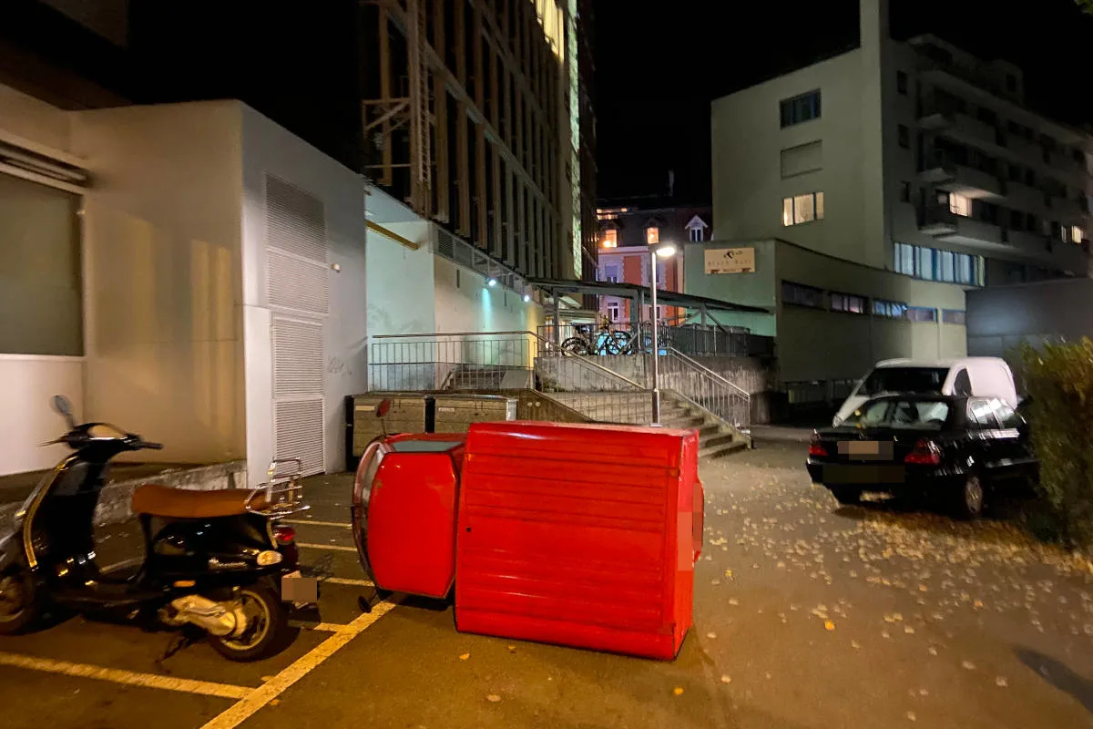 Vandalismus Baden AG – Anhaltung nach mutwilligen Sachbeschädigungen