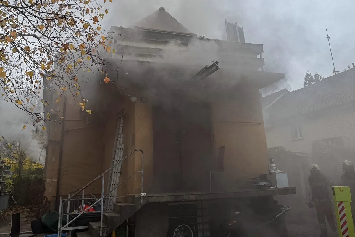 Winterthur ZH – Großer Schaden nach Brand von Mehrfamilienhaus