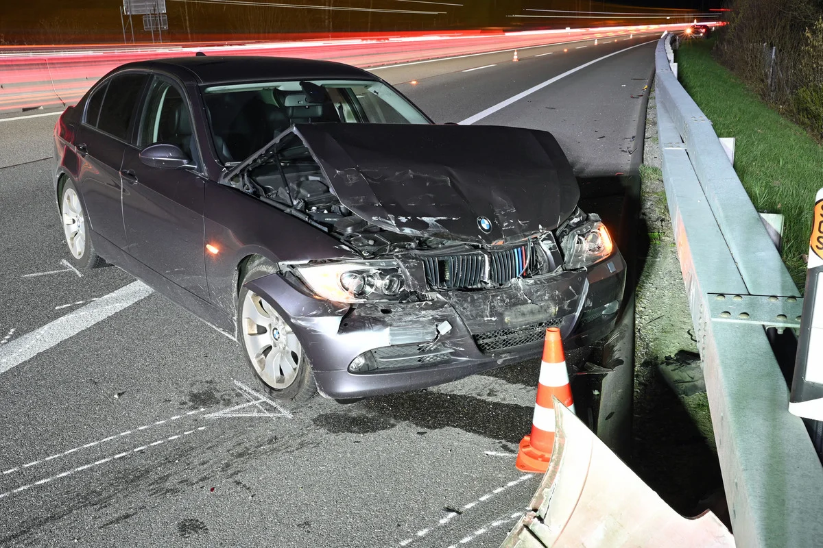 Sursee LU - Zwei Unfälle auf der Autobahn A2
