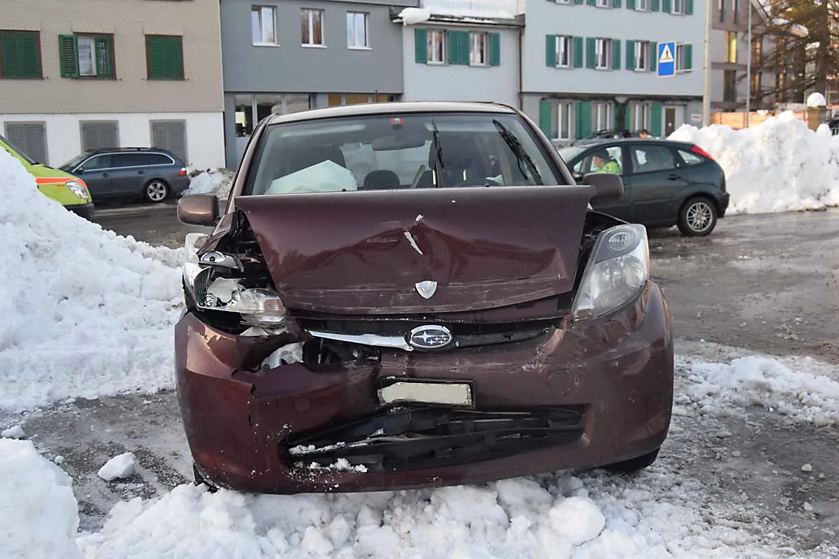 Stein AR - Zwei Personen bei Unfall verletzt