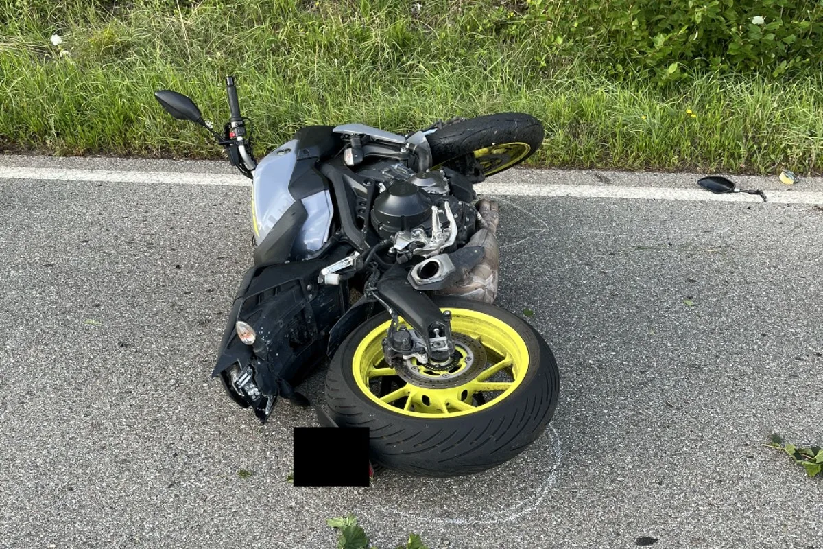 Röschenz BL - Töfffahrer verursacht Selbstunfall – die Polizei sucht Zeugen