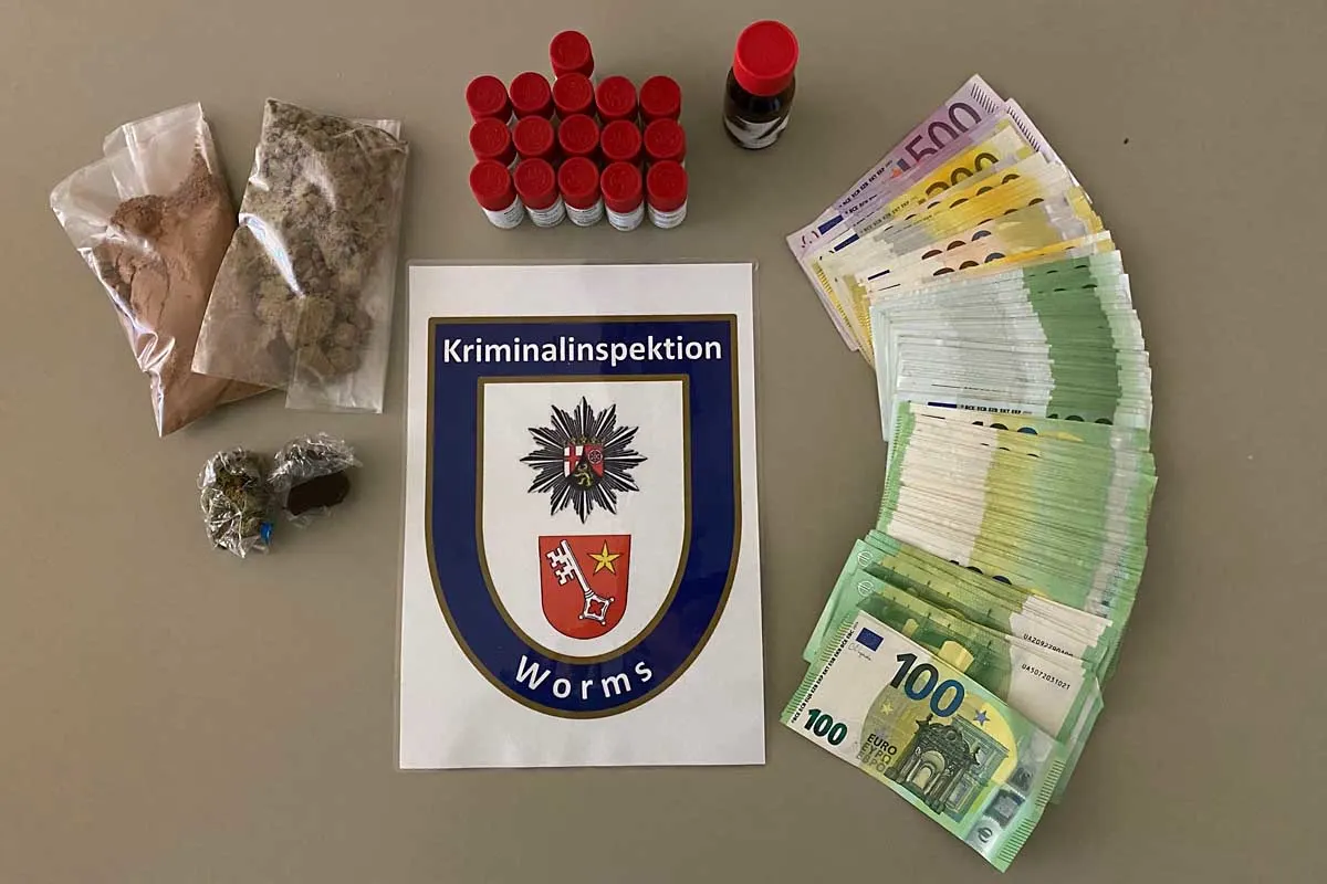 Worms - Falsche Corona-Maske wird Dealer zum Verhängnis