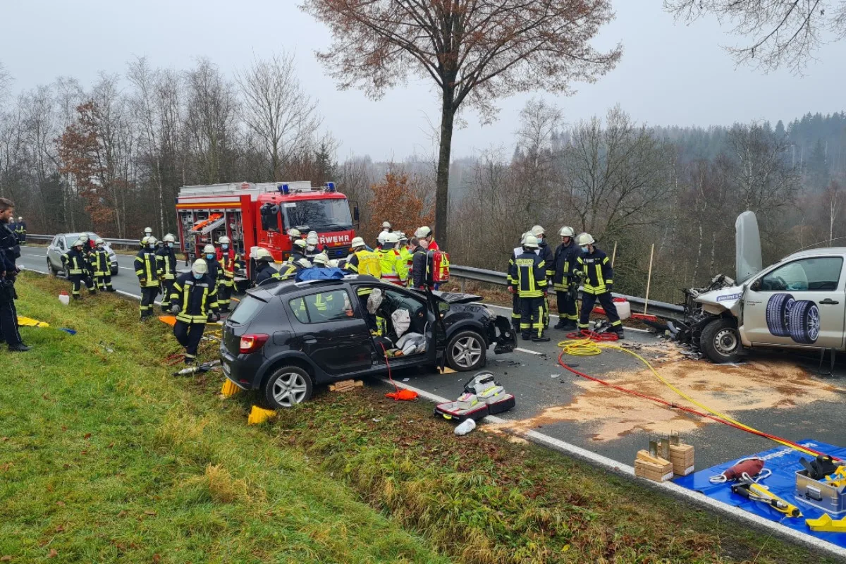 Ottfingen - Schwerer Verkehrsunfall am heutigen Dienstag