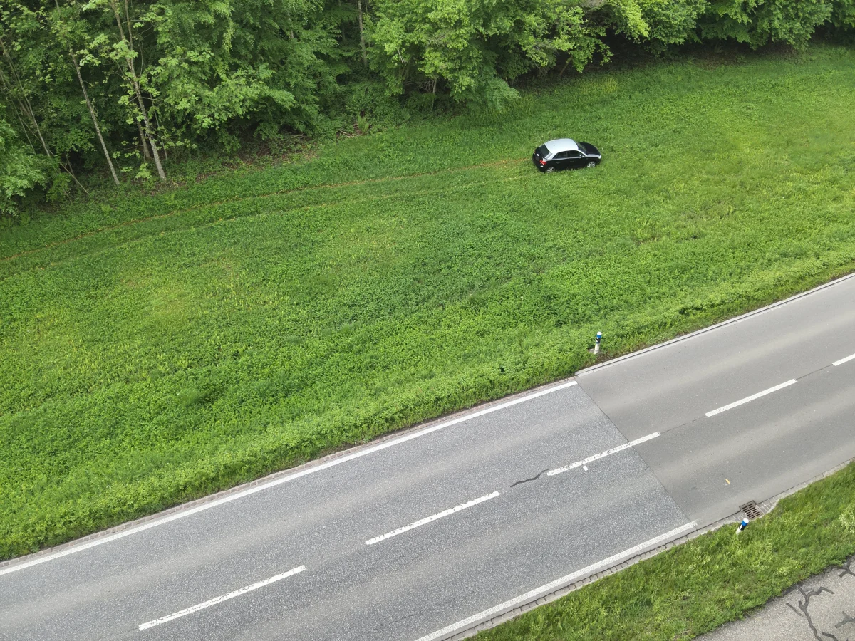 Wagen SG – Medizinischer Notfall führt zu Unfall