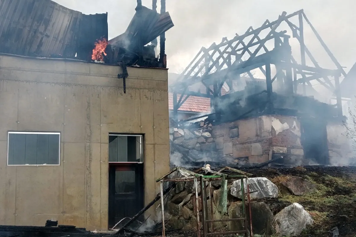Lasselsdorf – Brand eines Wirtschaftsgebäudes