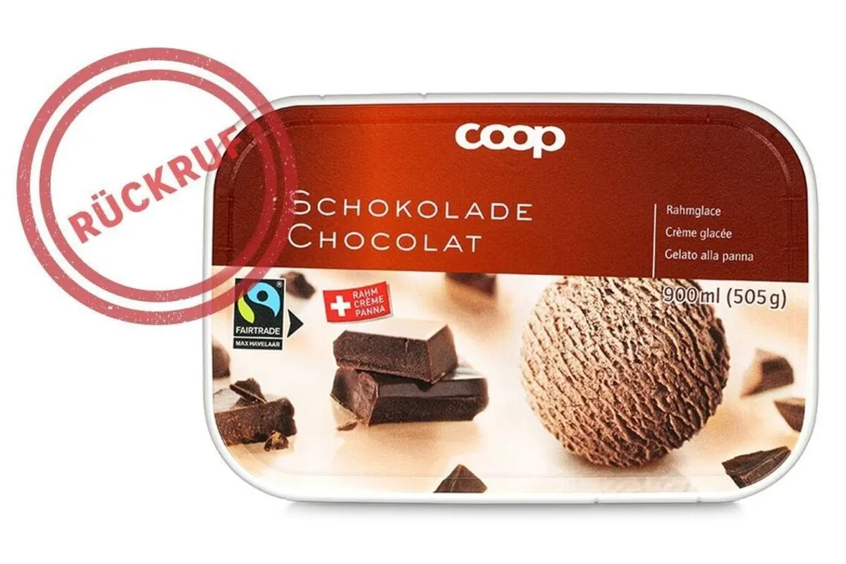 Warnung für Allergiker – Coop ruft Rahmglace Schokolade 900 ml zurück