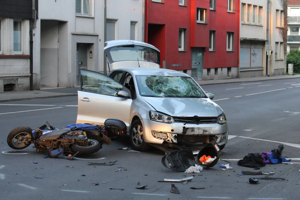 Schwerer Verkehrsunfall in Weitmar 