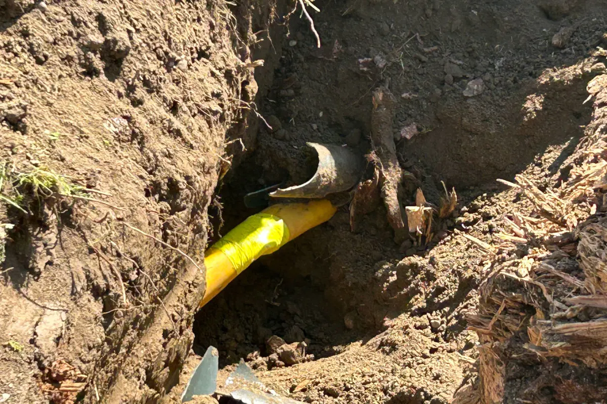 Stein am Rhein SH – Gasleitung bei Gartenarbeiten beschädigt