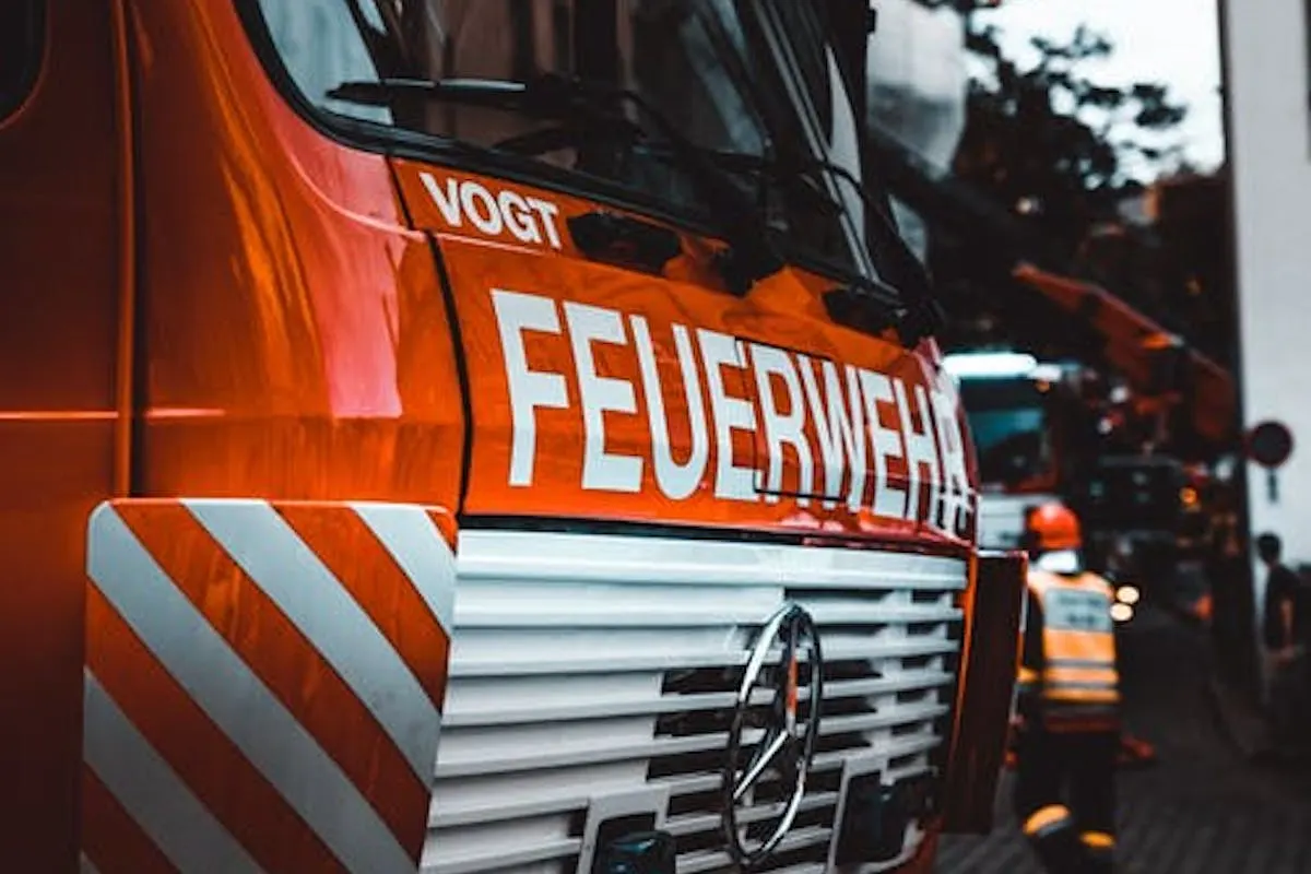 Gelsenkirchen - Brand im Schlafzimmer