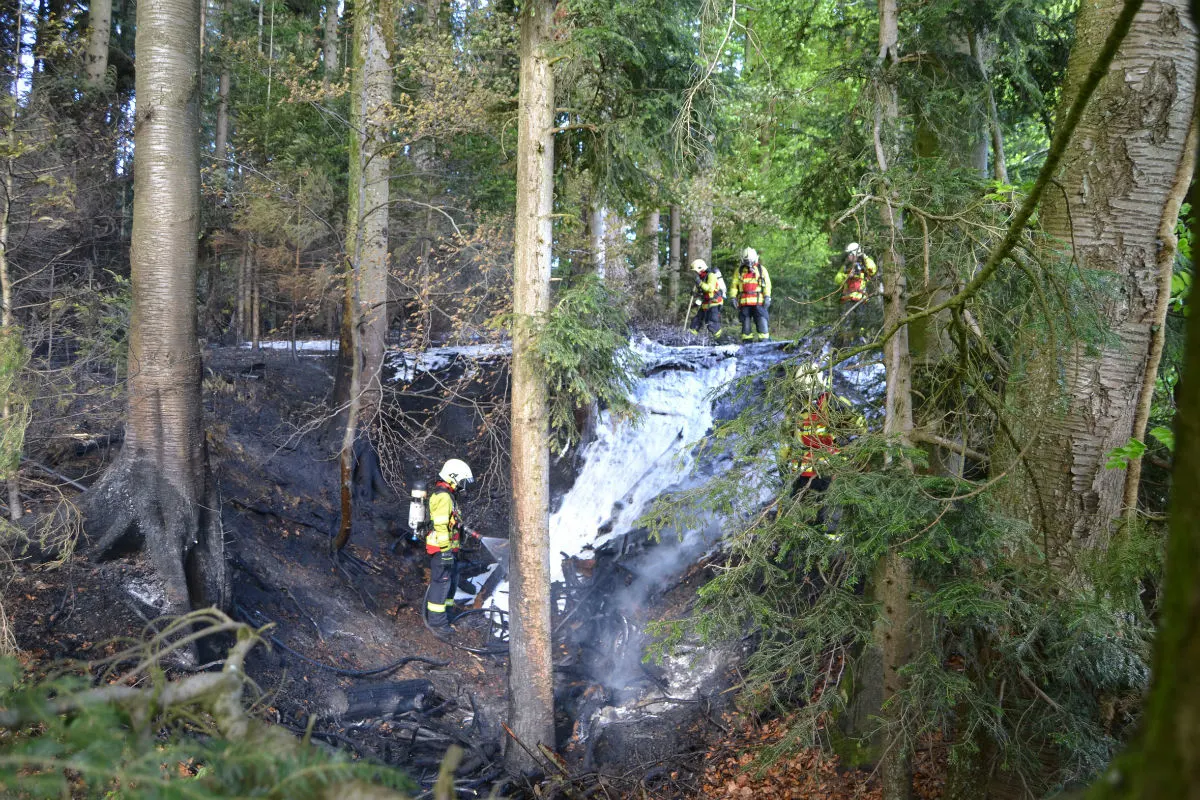 Luzern LU - Brand im Zimmeriwald - Zeugenaufruf