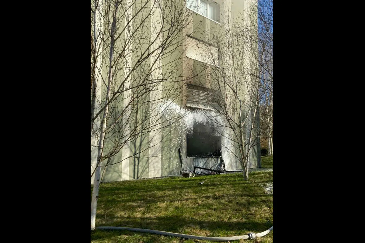 Nussbaumen AG - Wohnung durch Brand verwüstet
