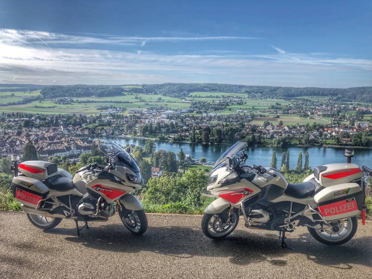 Kanton Schaffhausen - 2-Rad-Kontrolle der Schaffhauser Polizei