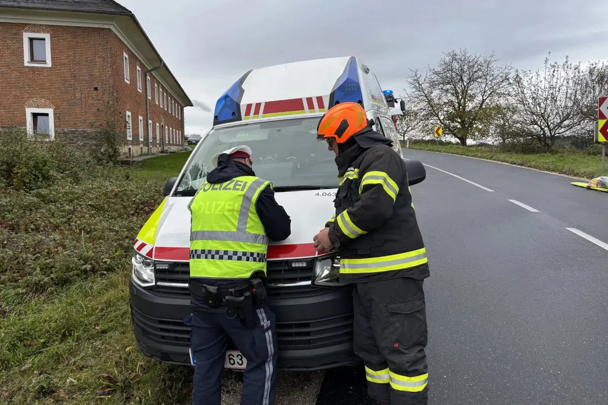 Neuhofen an der Krems OÖ – Vier Verletzte bei Unfall