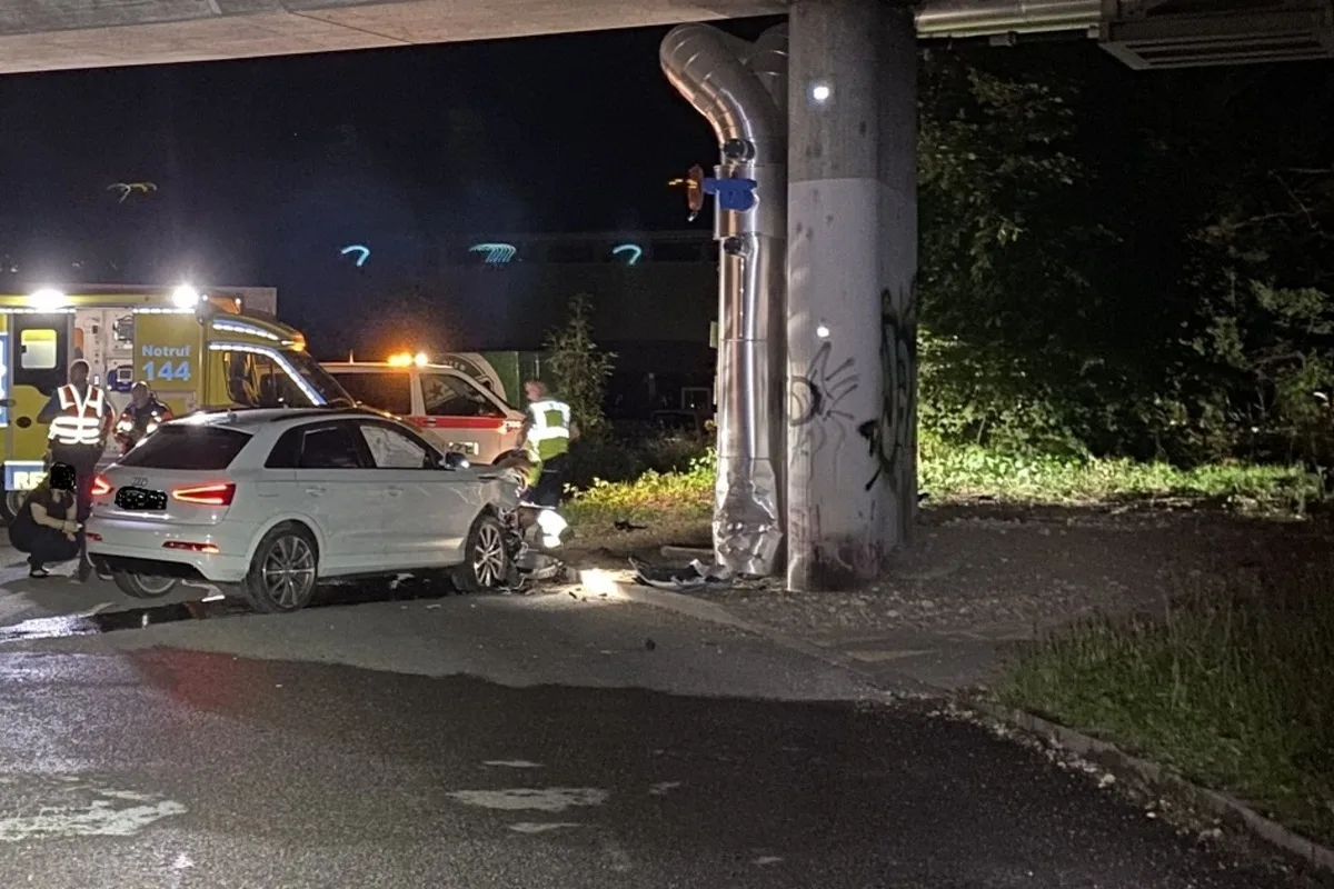 Arlesheim BL - Audi-Lenker verunfallt alkoholisiert 
