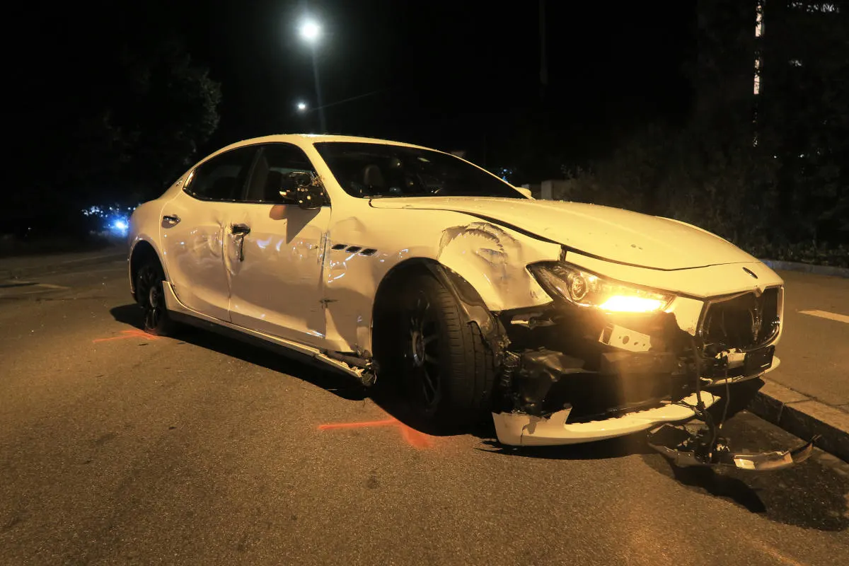 Winterthur ZH - Gefährlicher Unfall bei der Eishalle