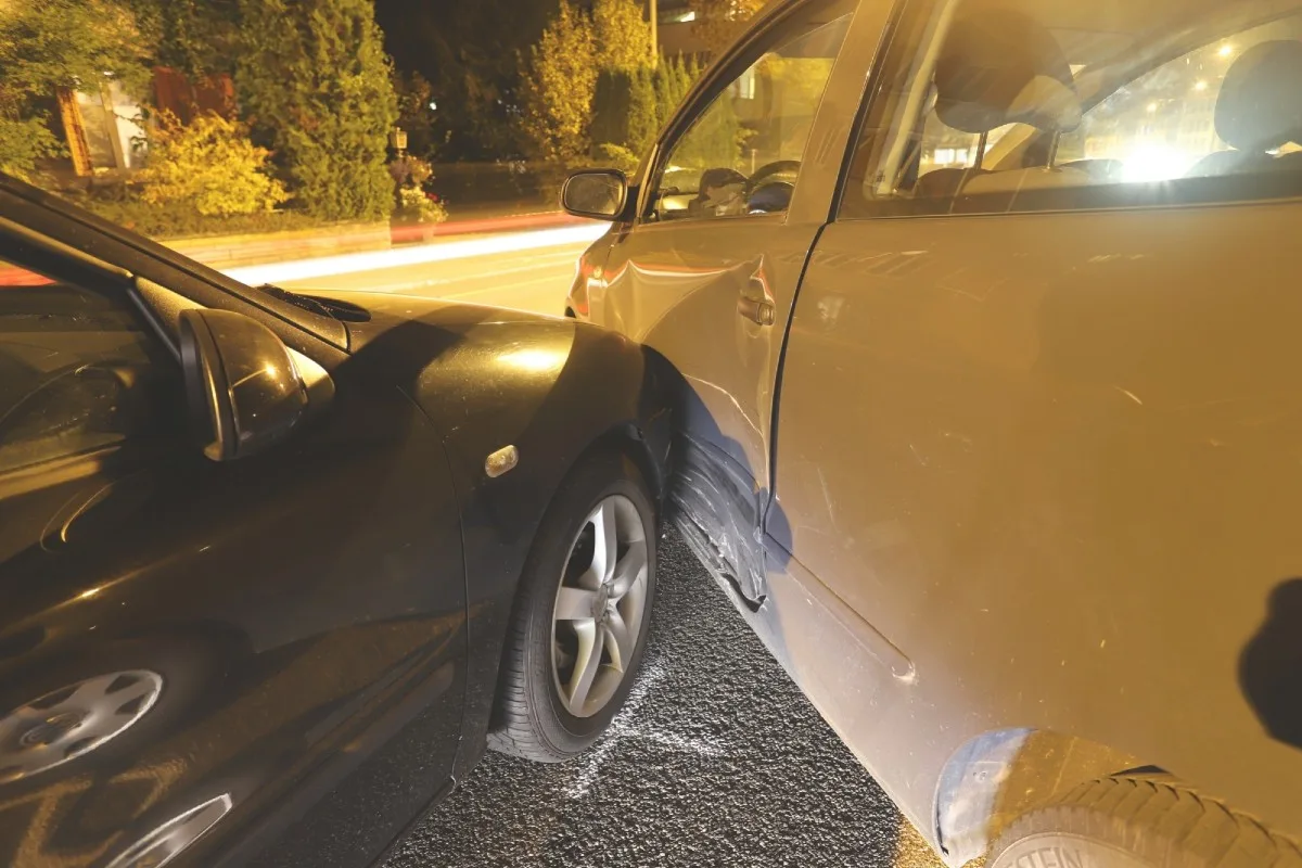 Kollision in St.Gallen - Strassenverkehrsunfall mit Sachschaden 
