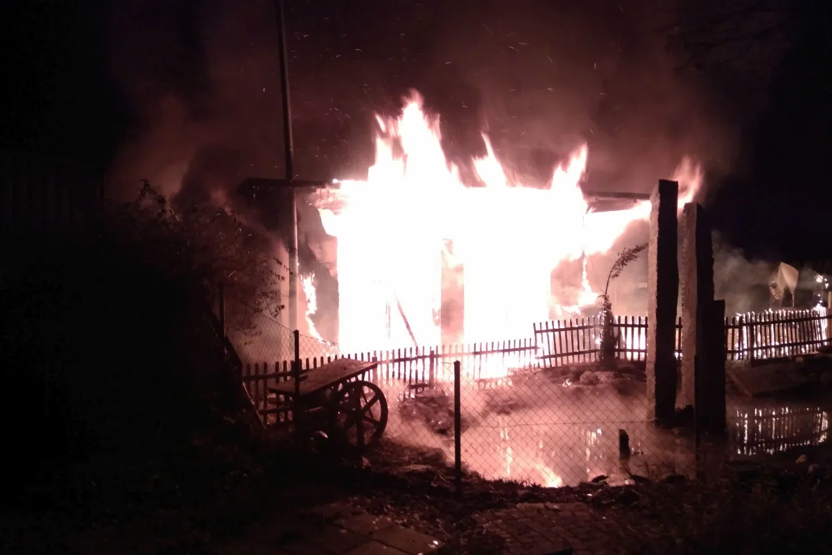 Villmergen AG - Restaurant ein Raub der Flammen