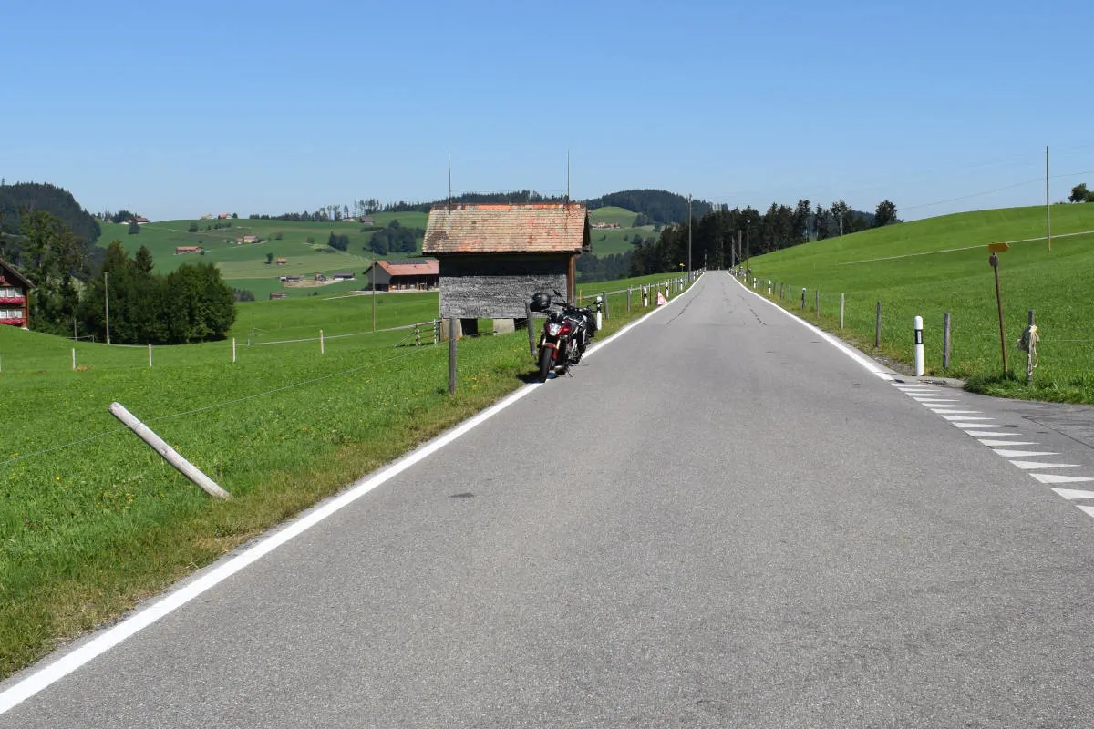 Unfall in Hundwil AR – Auffahrkollision mit Motorrad